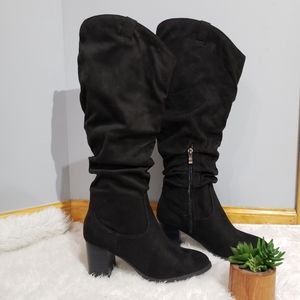 Journee Collection • Black Boots Size 7